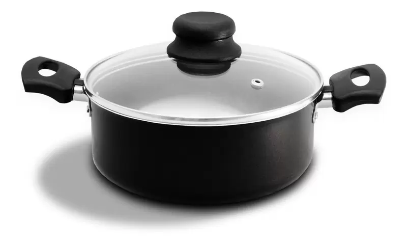 Conjunto de Panelas Antiaderente Preto 10 peças - ARNIX - Imagem 3