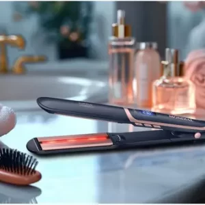 Prancha de Cabelo Mondial InfraRed Cerâmica com Tourmaline Íons Bivolt