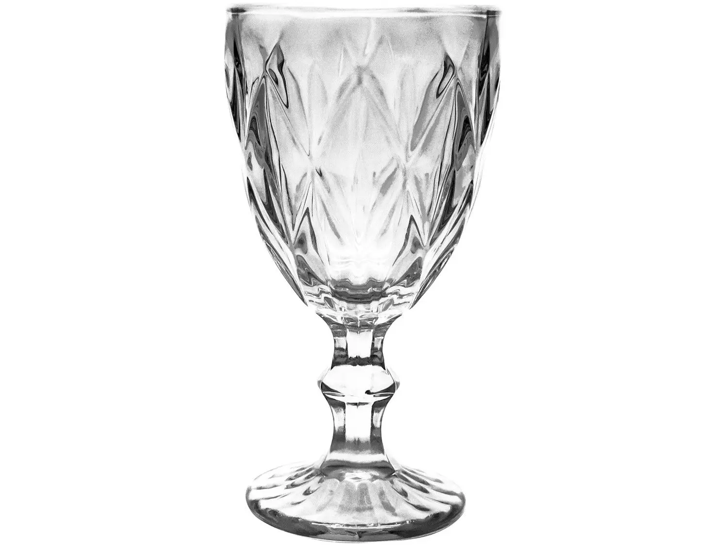 Jogo de Taças de Vidro de 330ml - 6 Peças Haus Diamond Empire - Imagem 3